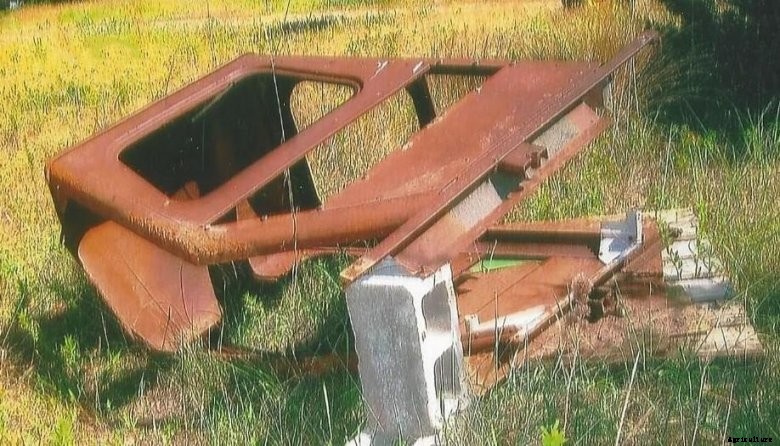 Tractor cab found by Empire owner